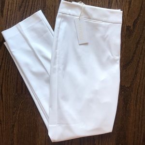NWT Nordstrom Collection White Straight Leg